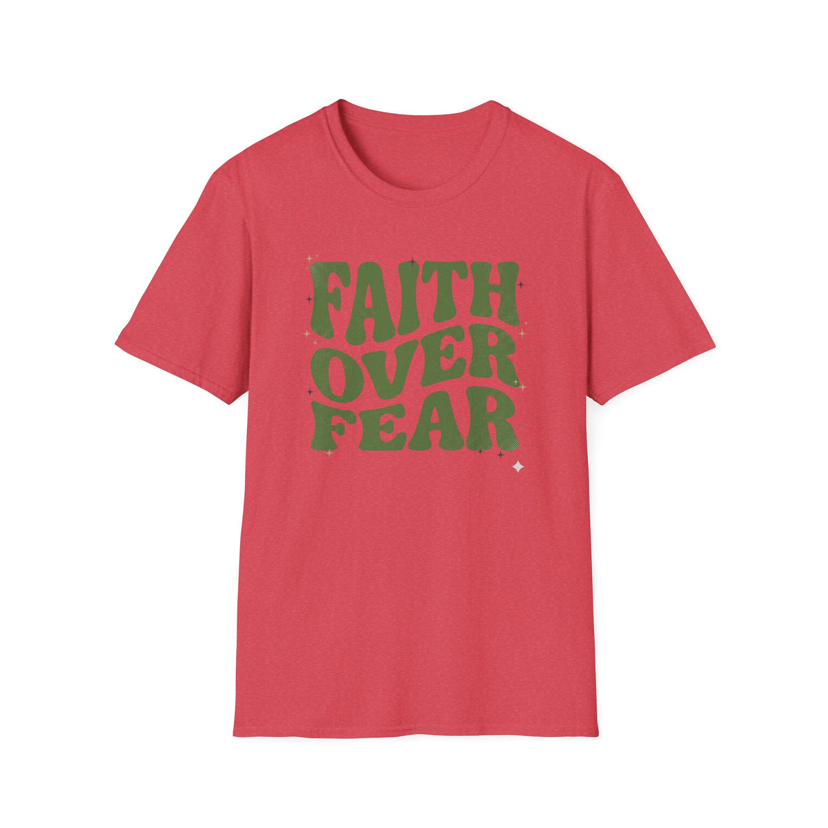 Faith Over Fear - Retro T-Shirt