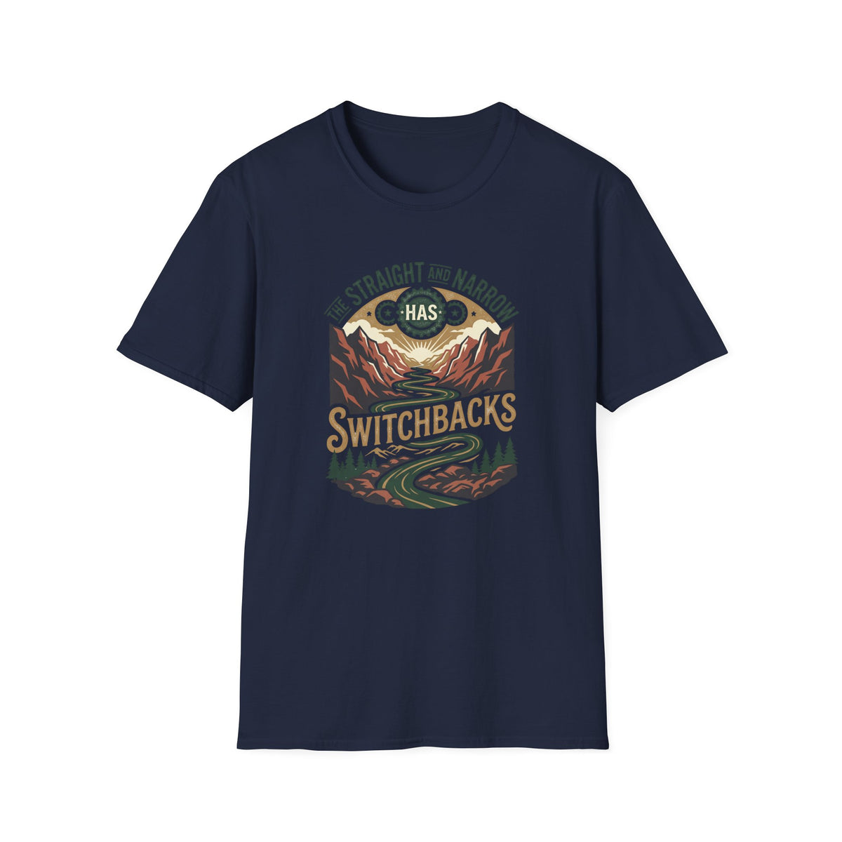 The Straight and Narrow has Switchbacks T-Shirt