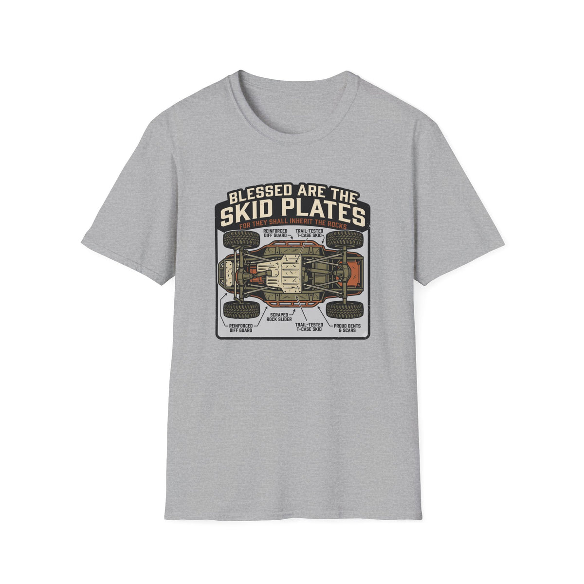 Blessed are the Skid Plates T-Shirt