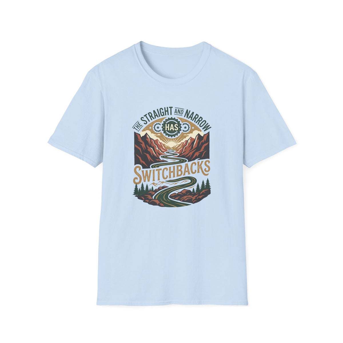 The Straight and Narrow has Switchbacks T-Shirt