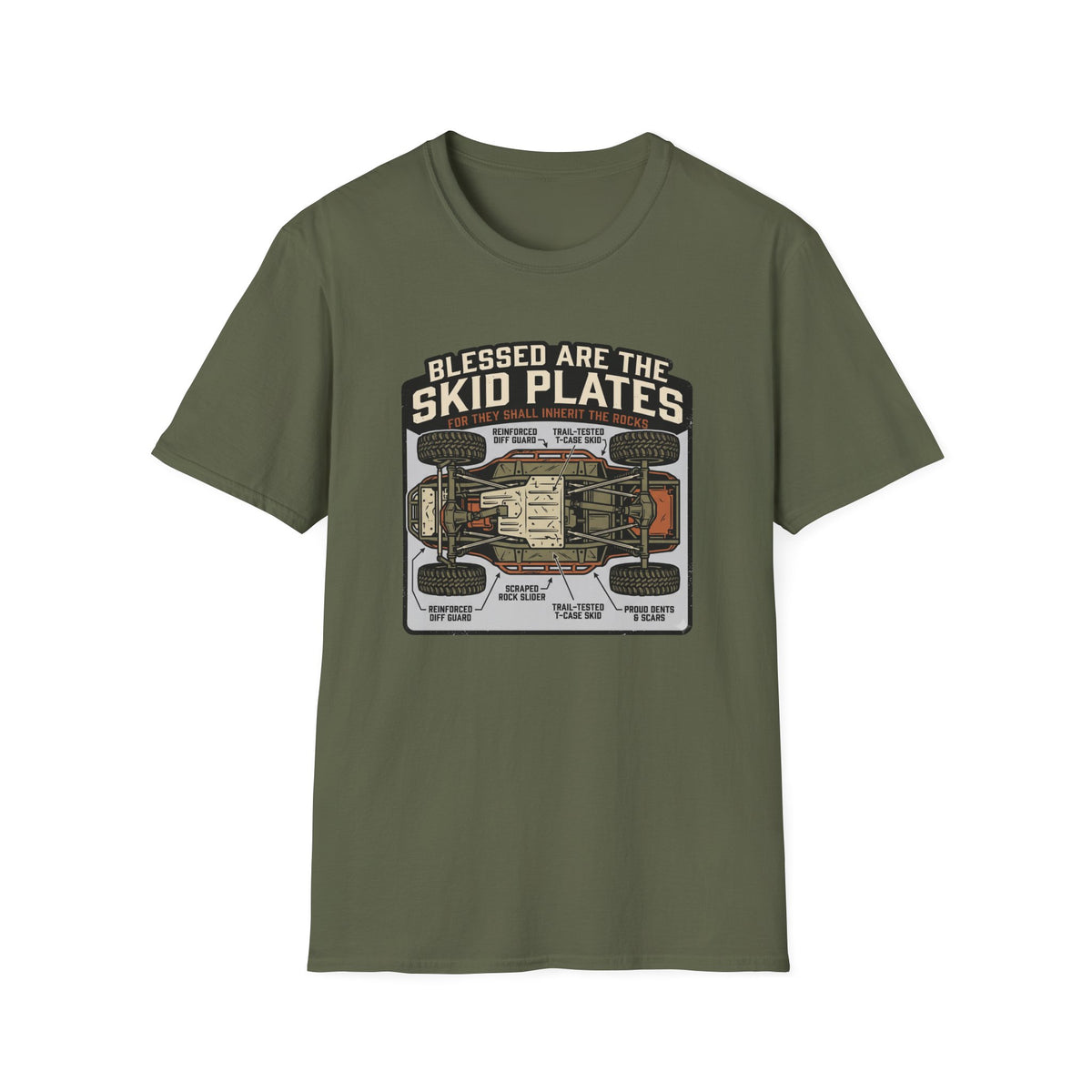 Blessed are the Skid Plates T-Shirt