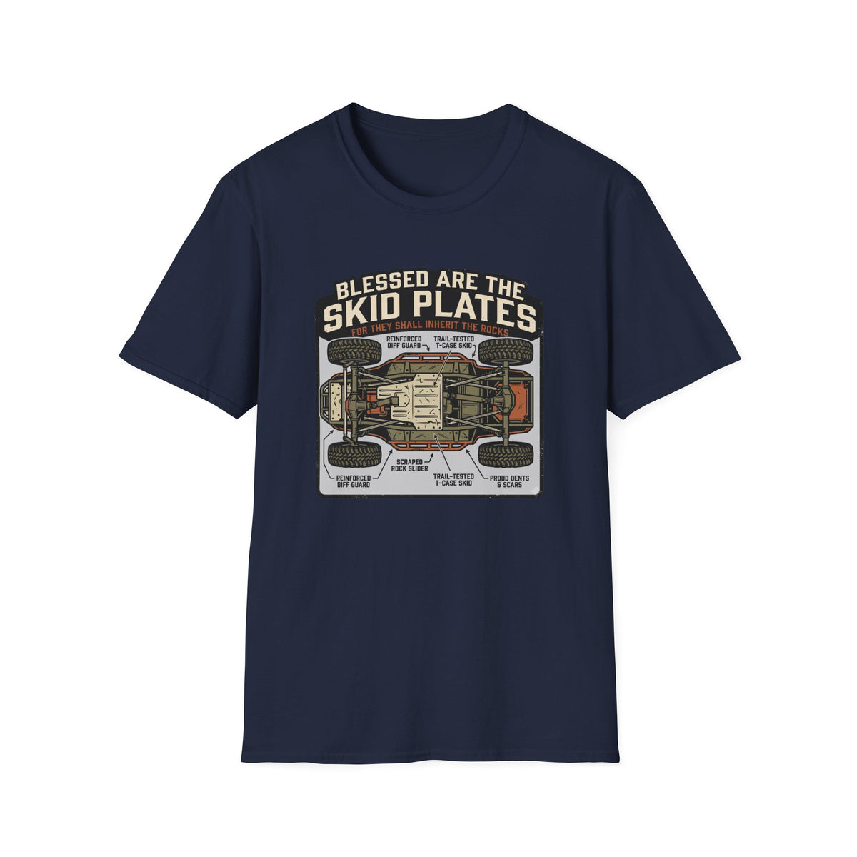 Blessed are the Skid Plates T-Shirt
