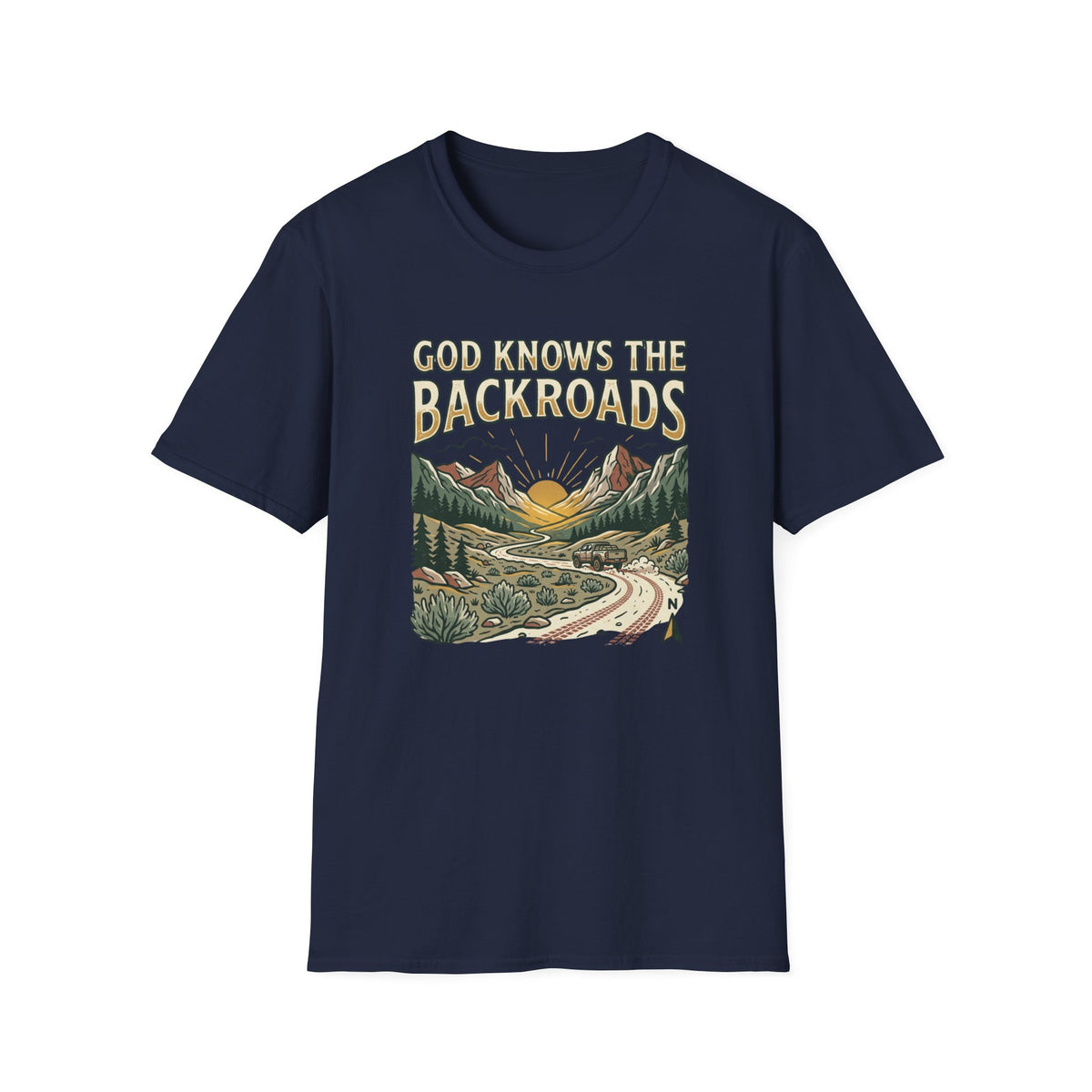God Knows the Backroads T-Shirt