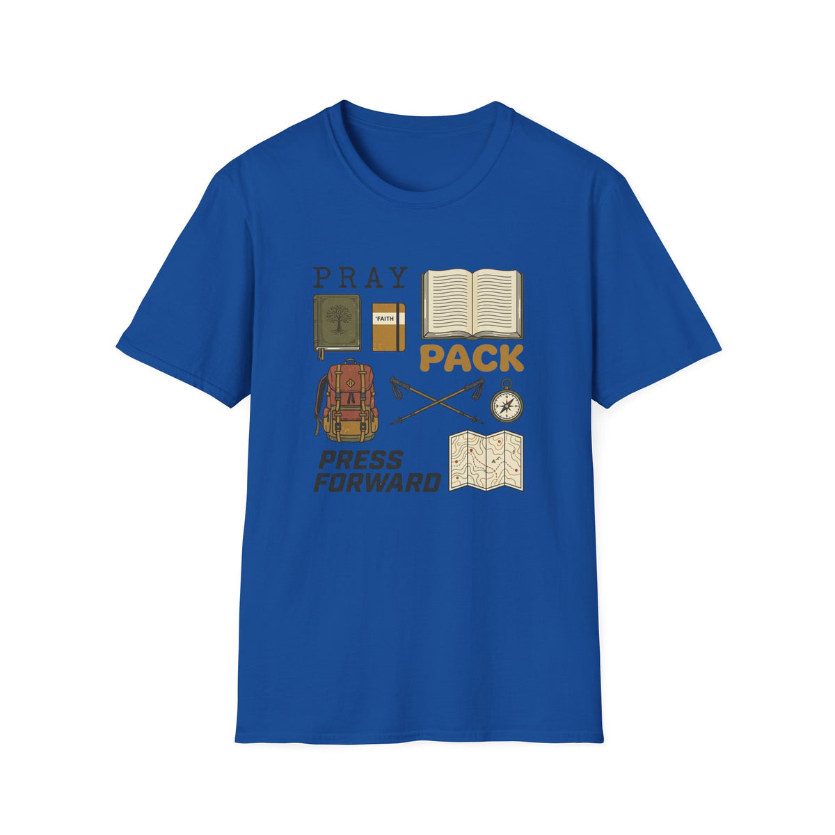 Pray Pack Press Forward T-Shirt