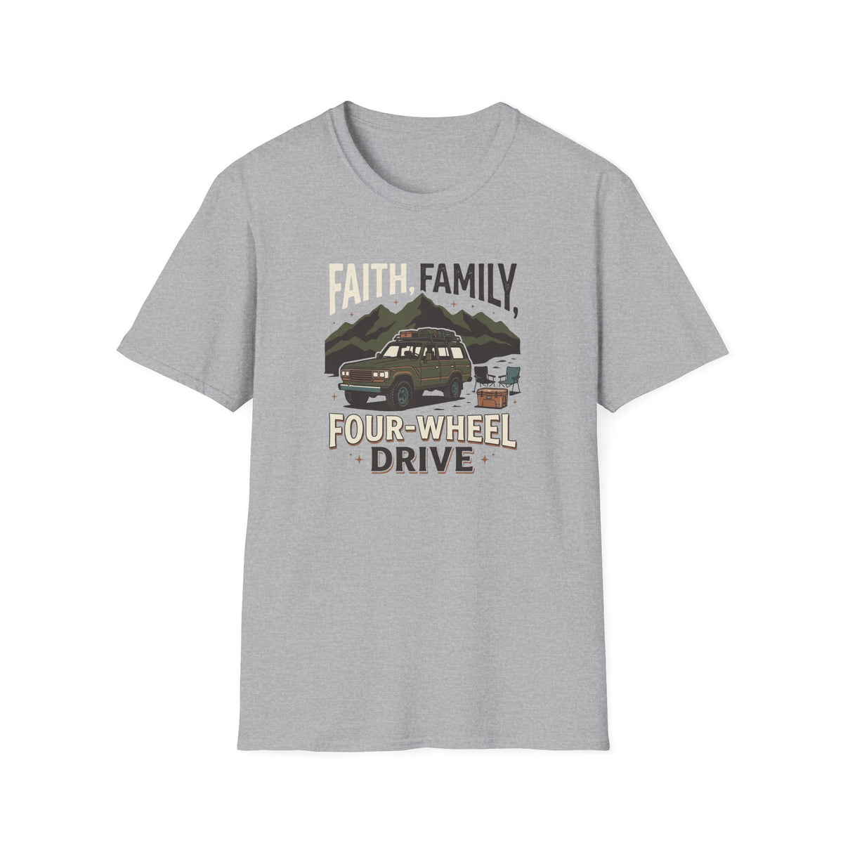 Faith Family 4-Wheel Drive T-Shirt