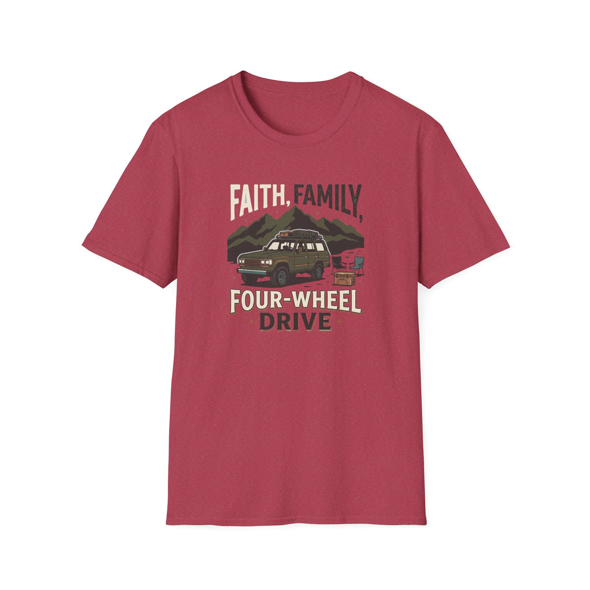 Faith Family 4-Wheel Drive T-Shirt