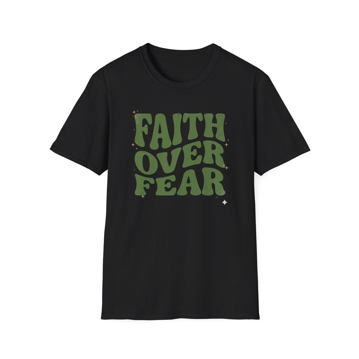 Faith Over Fear - Retro T-Shirt