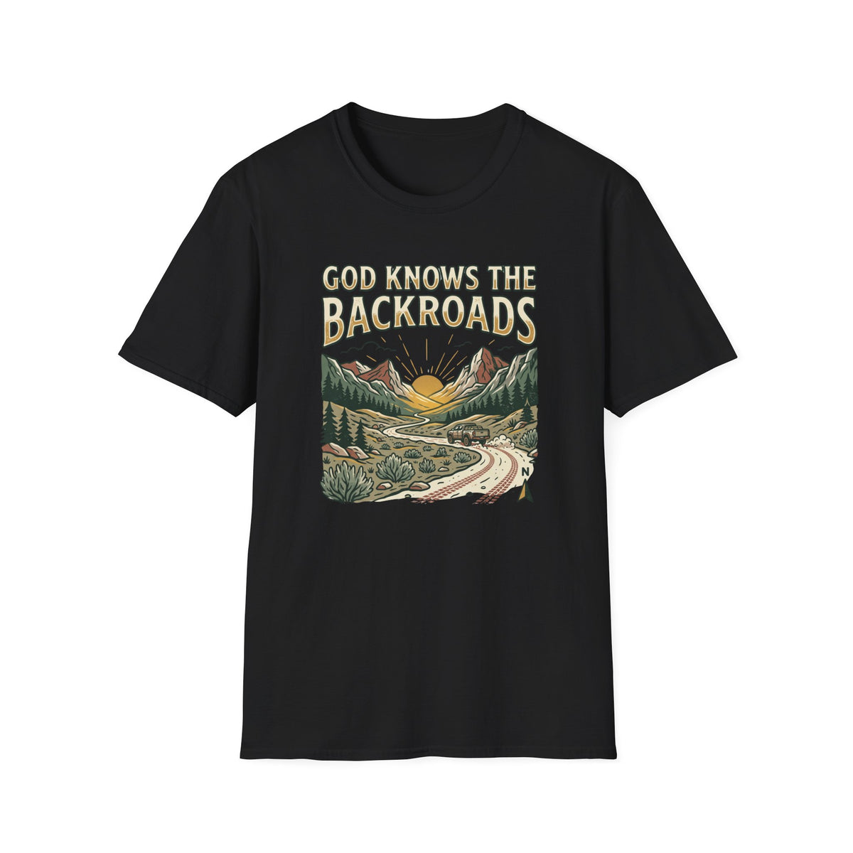 God Knows the Backroads T-Shirt