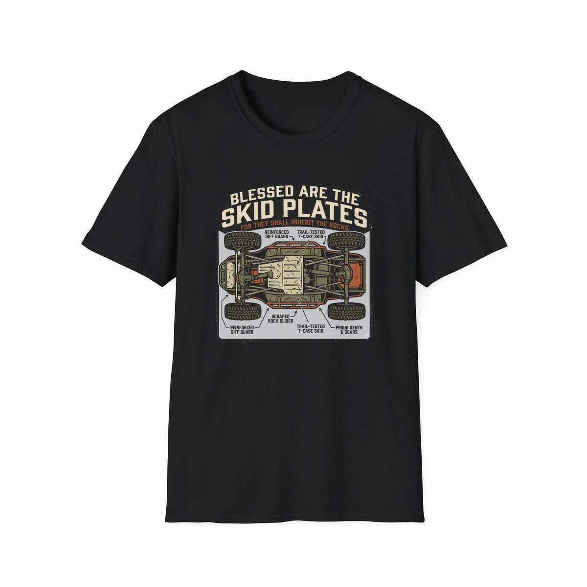 Blessed are the Skid Plates T-Shirt