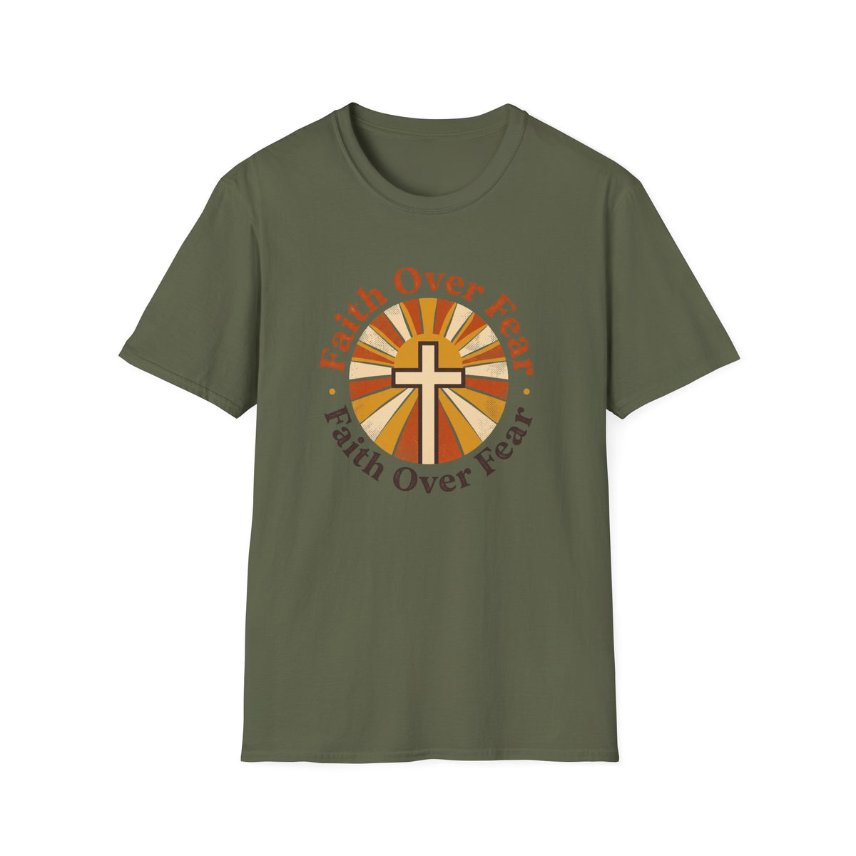 Faith Over Fear - Sunburst T-Shirt