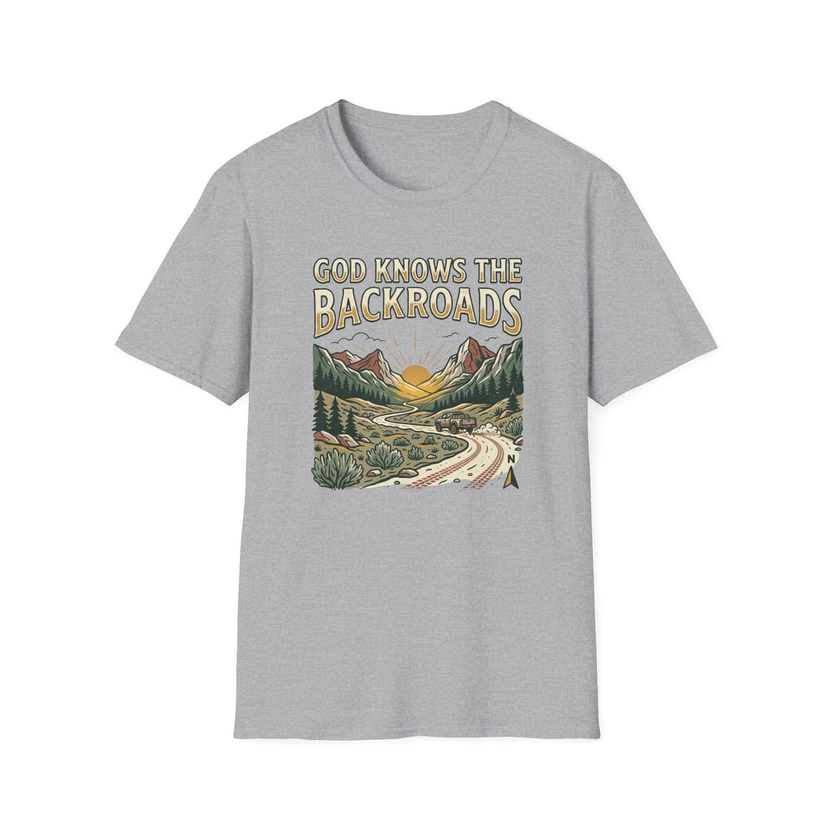 God Knows the Backroads T-Shirt