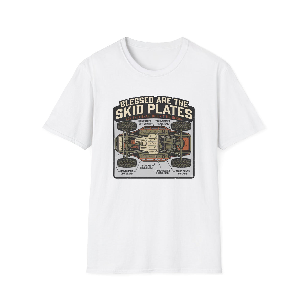 Blessed are the Skid Plates T-Shirt