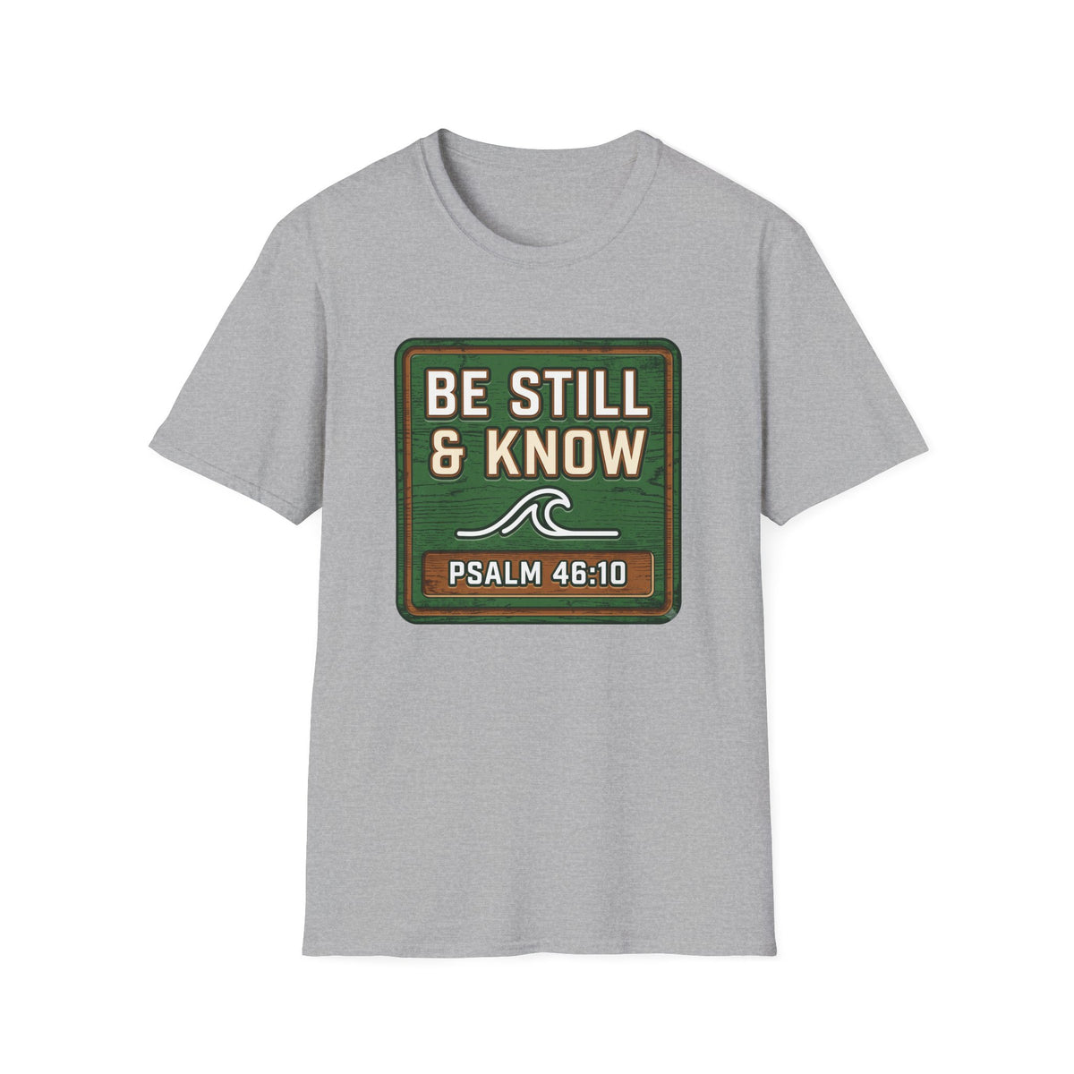 Be Still and Know - Wave T-Shirt