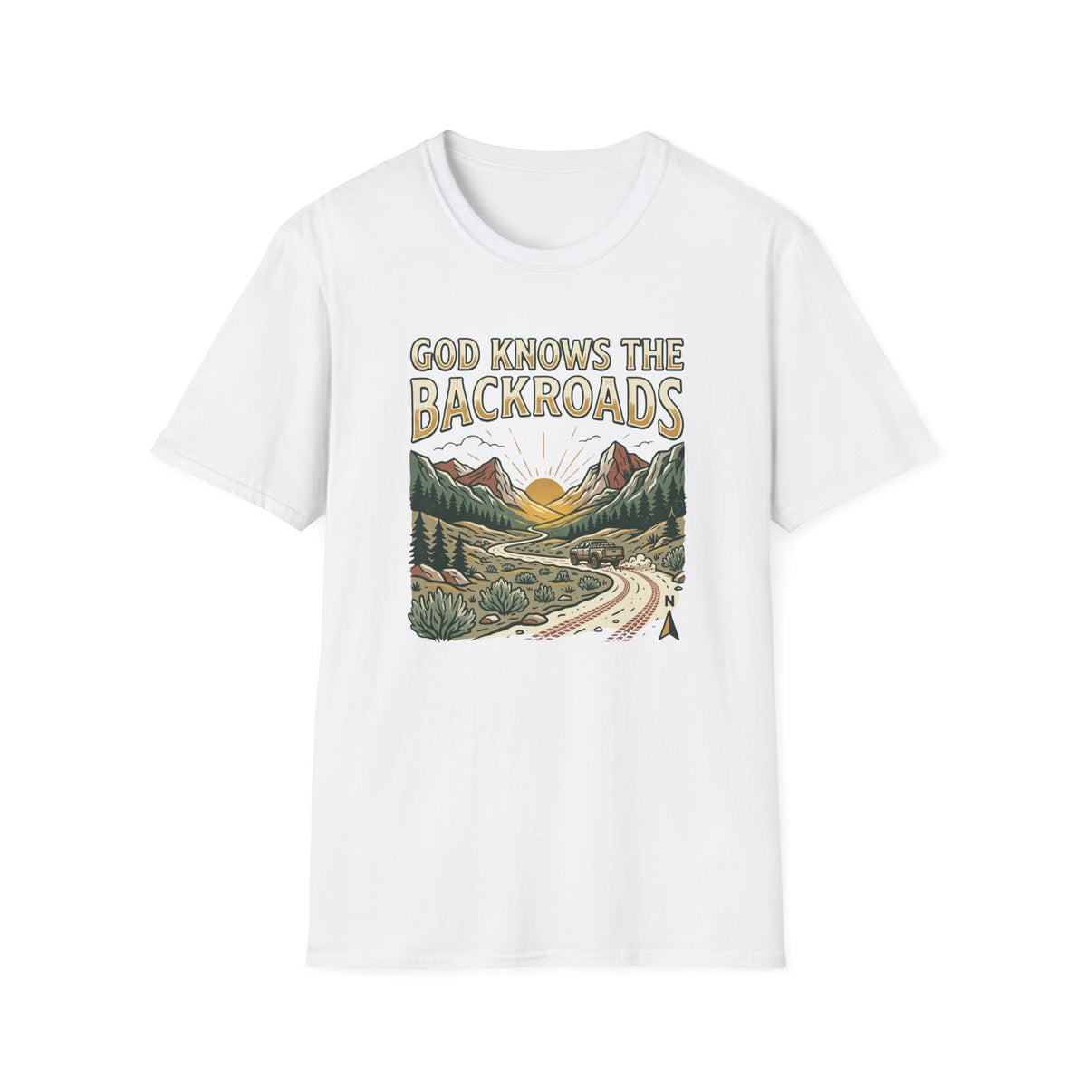 God Knows the Backroads T-Shirt