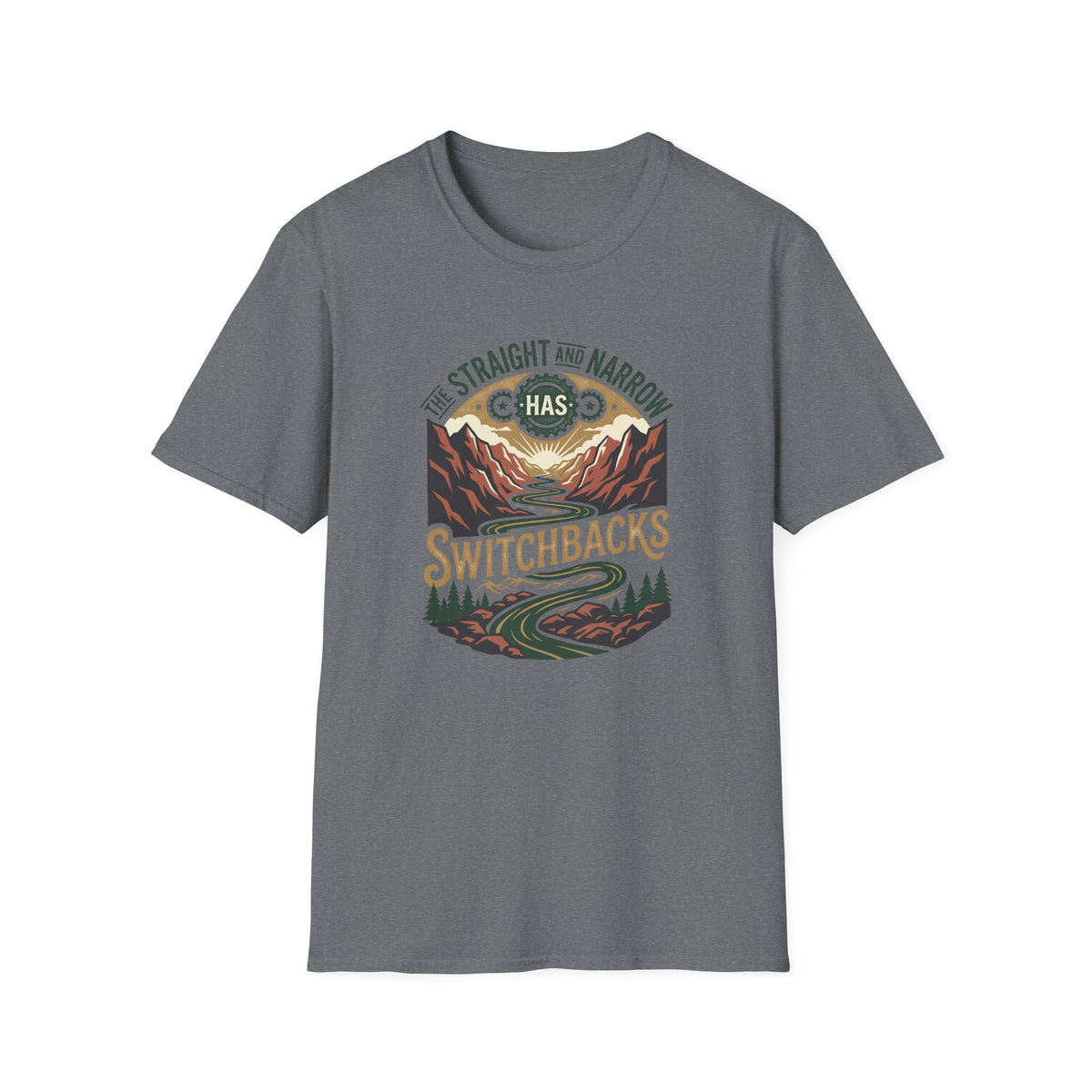 The Straight and Narrow has Switchbacks T-Shirt