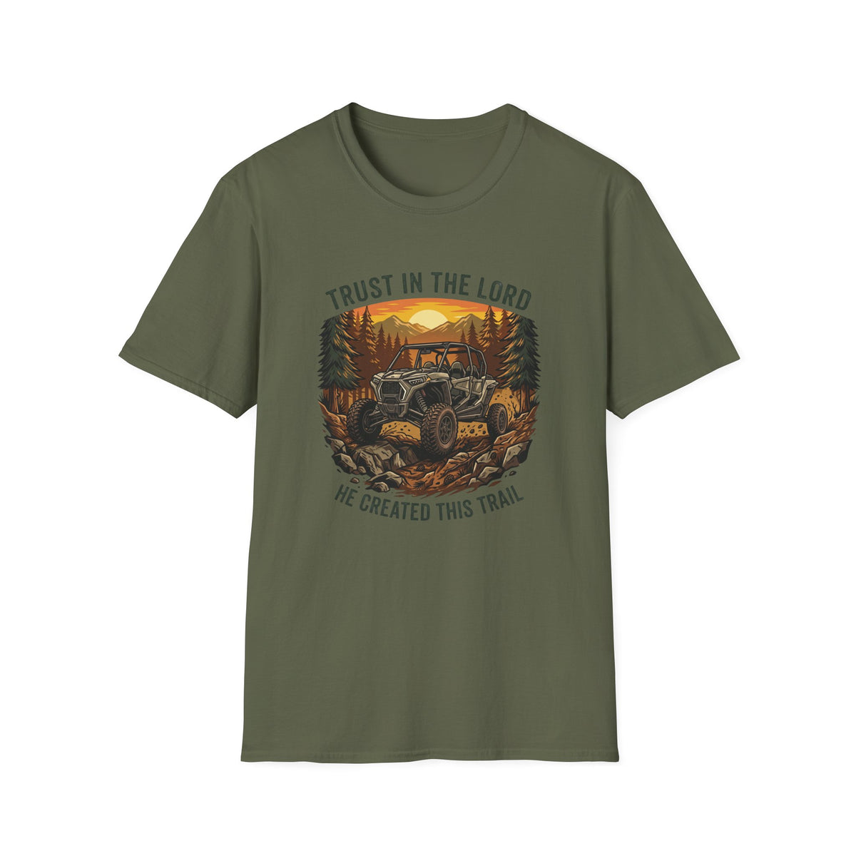 Trust in the Lord - He Created this Trail T-Shirt