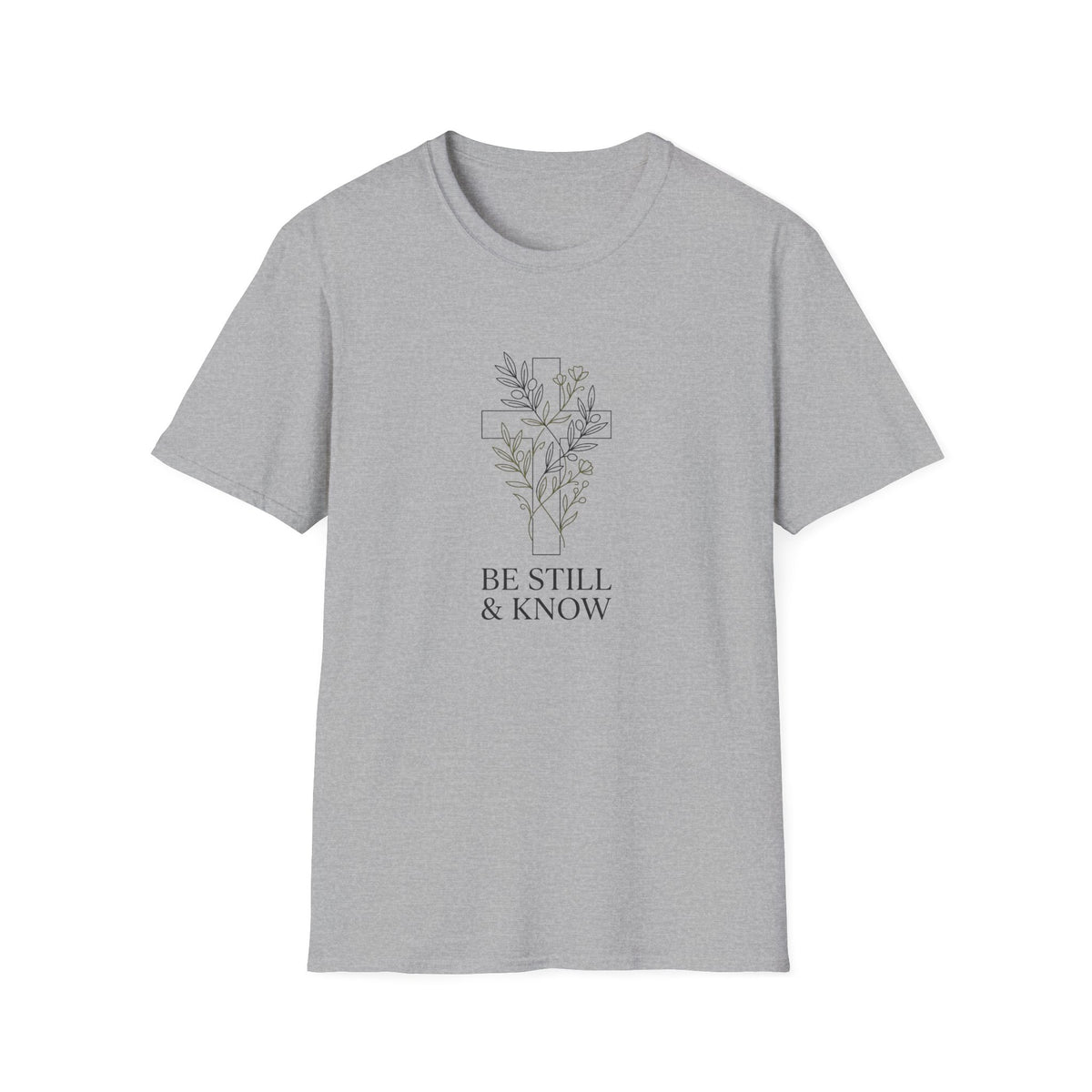 Be Still and Know - Cross T-Shirt