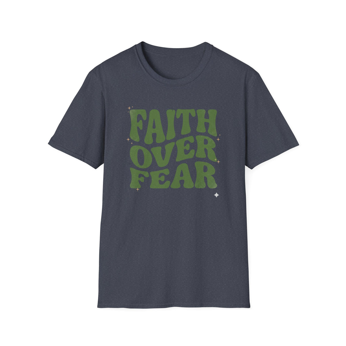 Faith Over Fear - Retro T-Shirt
