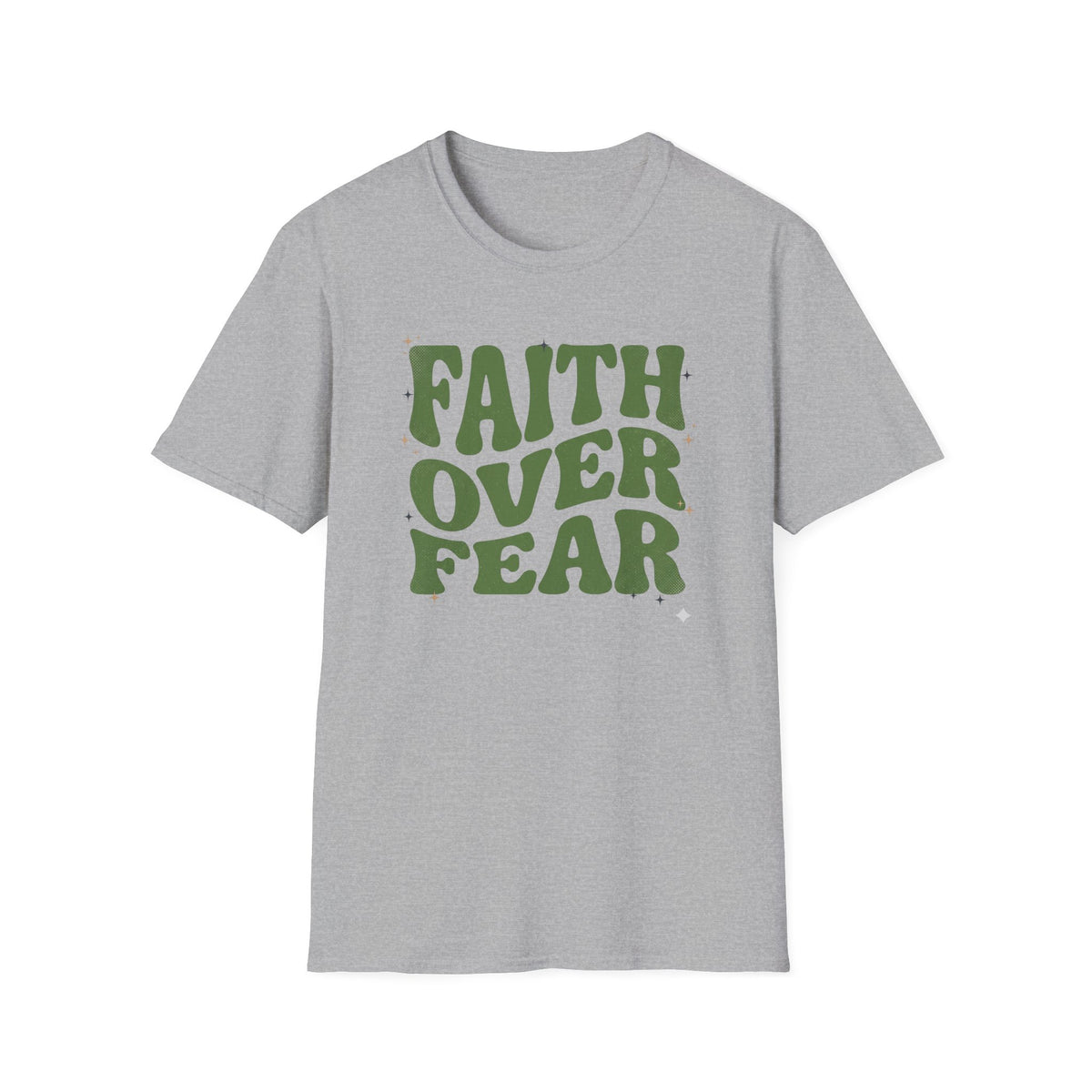 Faith Over Fear - Retro T-Shirt
