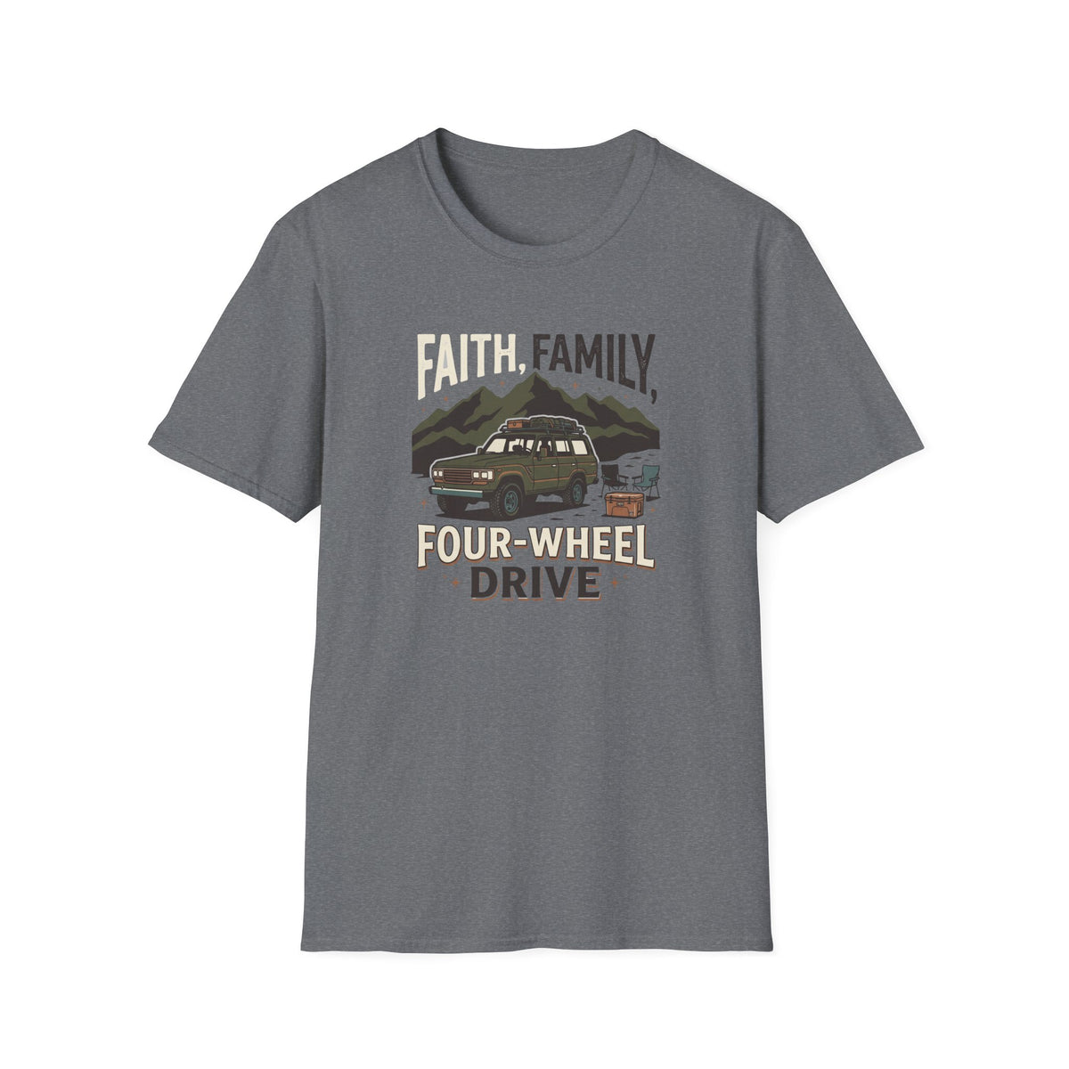 Faith Family 4-Wheel Drive T-Shirt