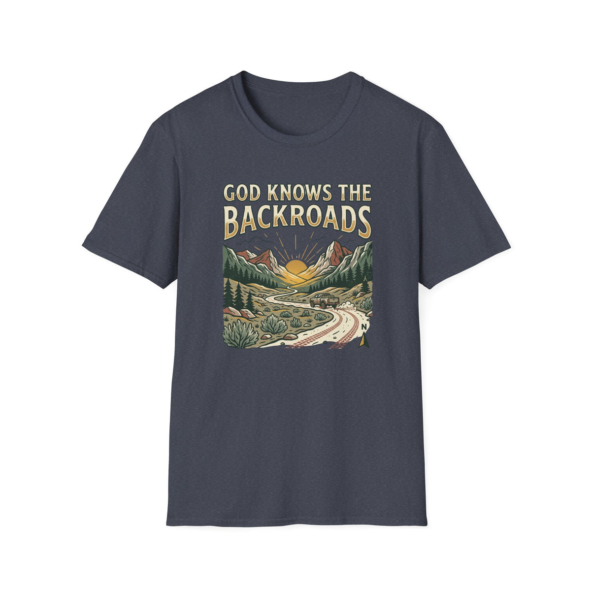 God Knows the Backroads T-Shirt