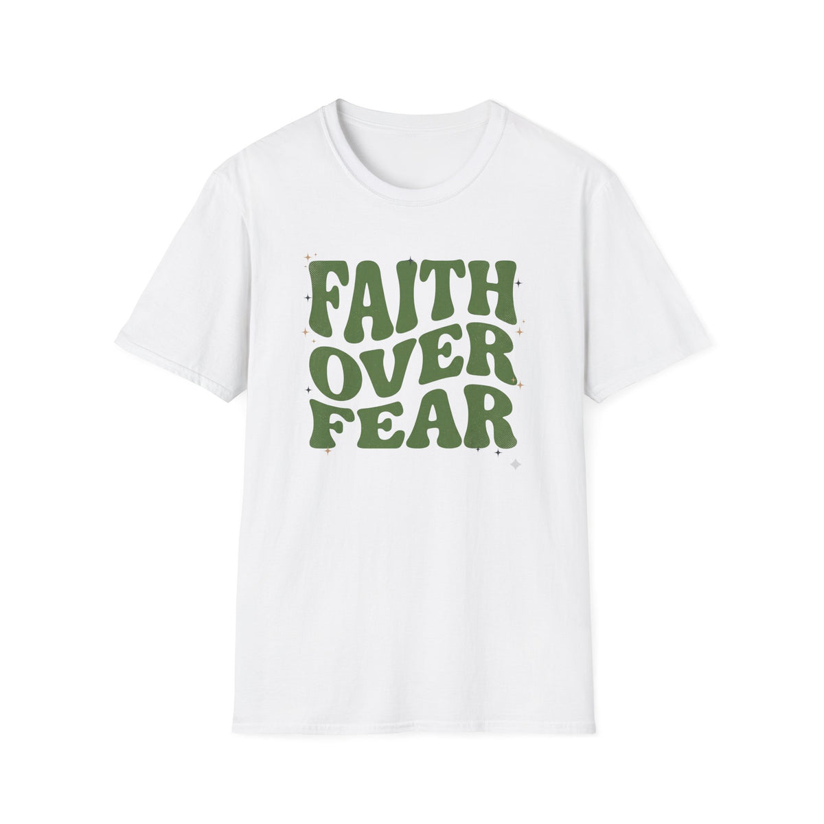 Faith Over Fear - Retro T-Shirt