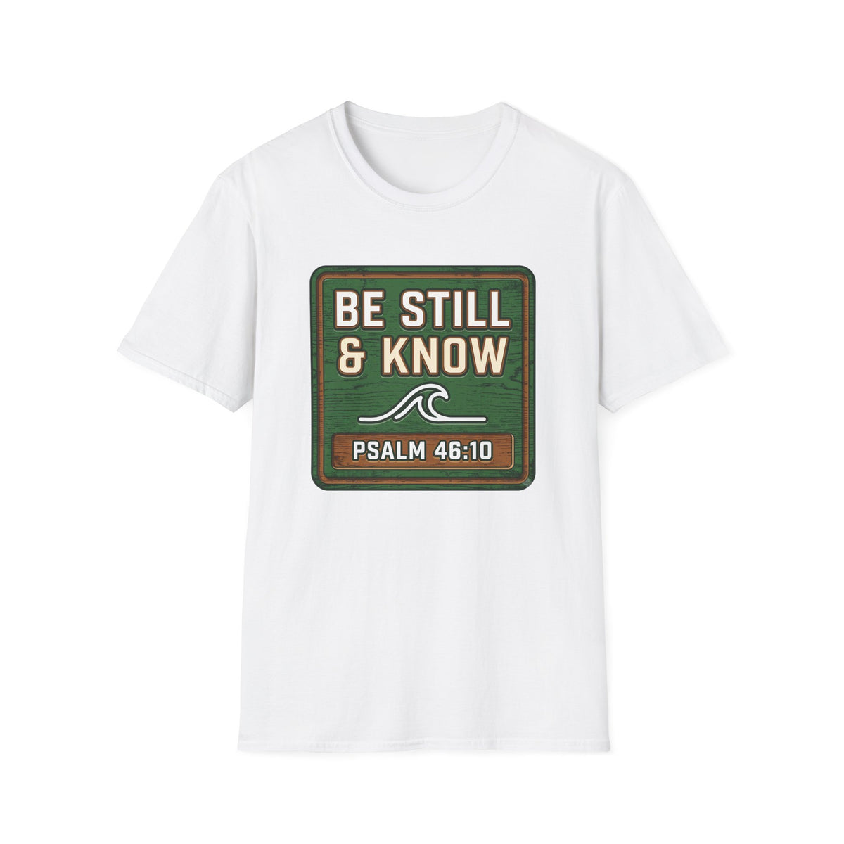 Be Still and Know - Wave T-Shirt