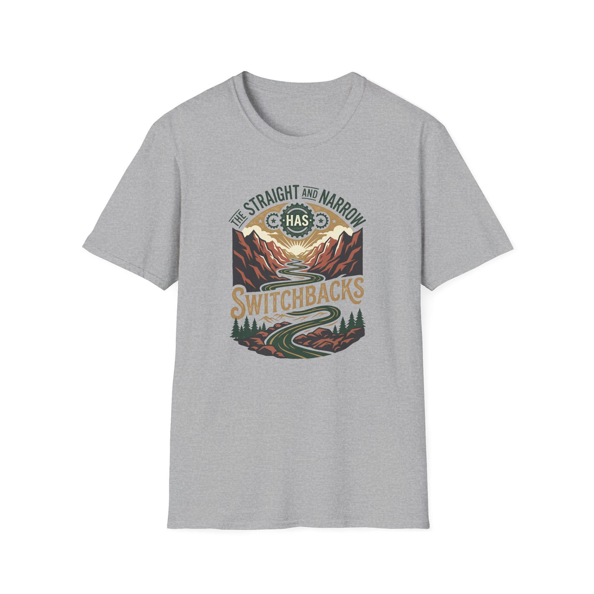 The Straight and Narrow has Switchbacks T-Shirt